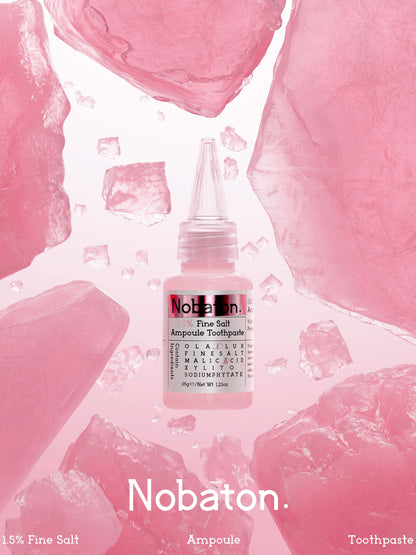 1.5% powdered salt ampoule toothpaste