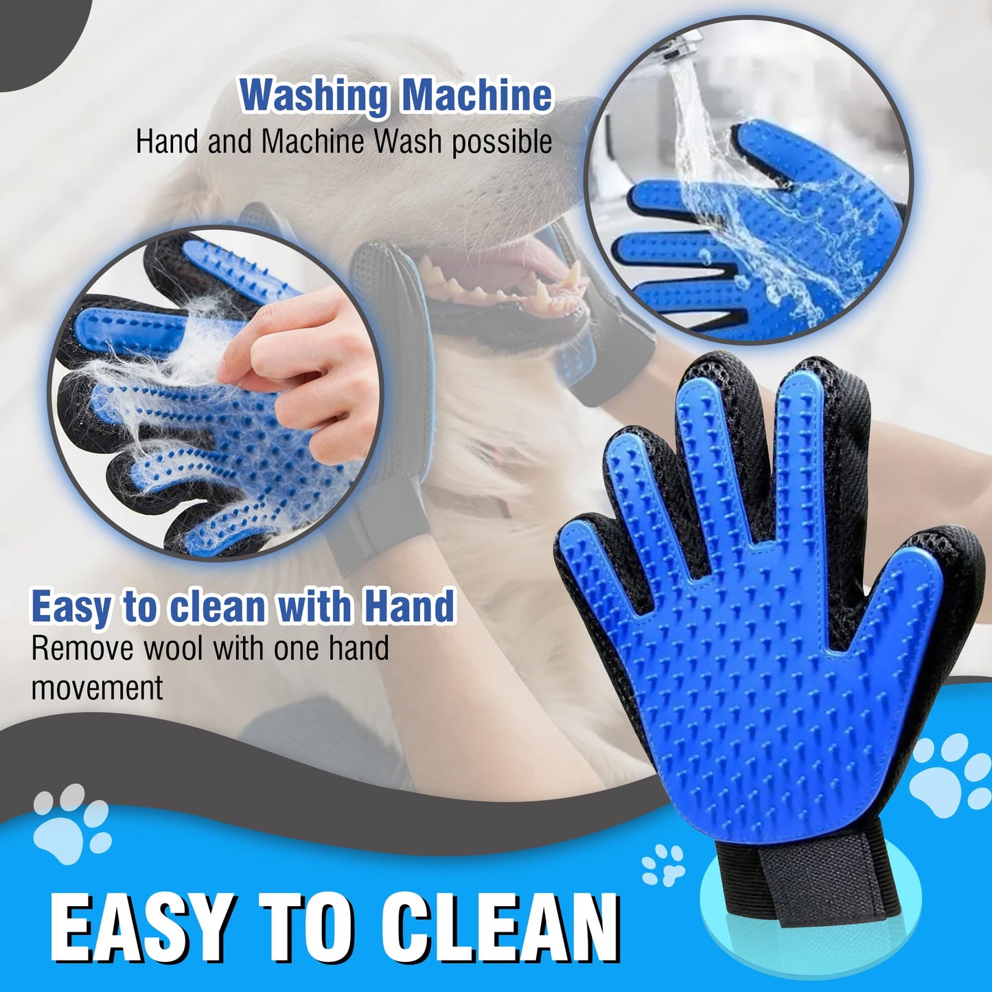 Pet Hair Remover Glove