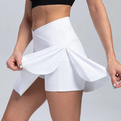Women's High Waisted Pleated Tennis Golf Skorts