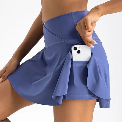 Women's High Waisted Pleated Tennis Golf Skorts