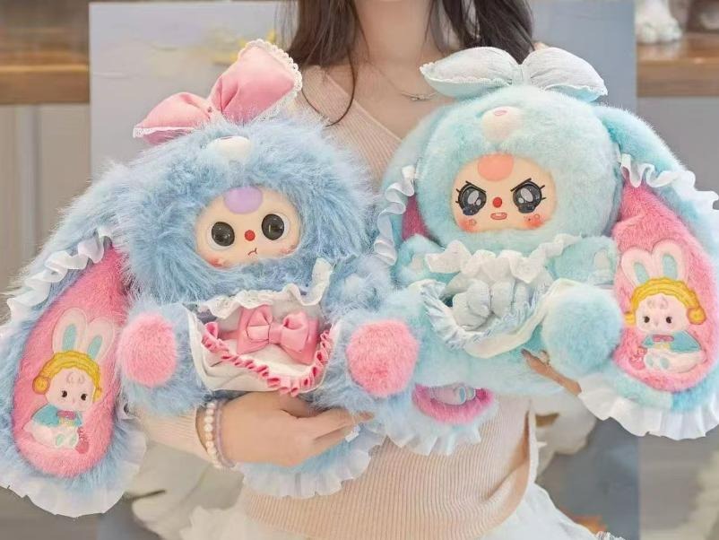 【Buy 3, Get 1 Free – “No Box” Option】Lily Rabbit Twon 400% Series Plush Blind Box