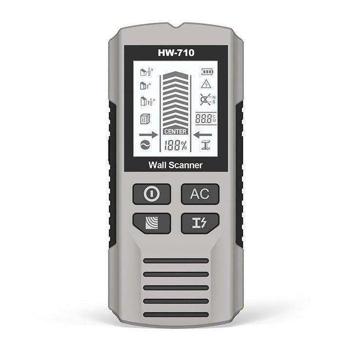 Multi-Function Handheld Wall Detector HW-710 with Advanced Multi-Mode Detection Accurate High Sensitivity Sensor Easy-to-Read LCD Display and Audible Alarms for Home Improvement and Electrical Work