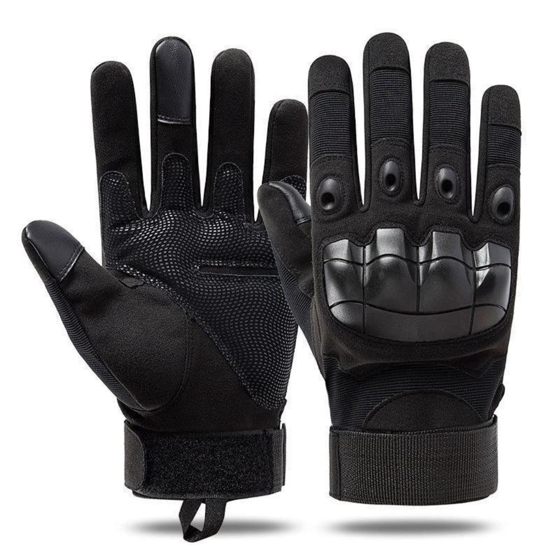 Tactical Full Finger Gloves - Soft Knuckle Protection, Touchscreen Non-Slip Breathable, For Outdoor Sports Motorcycle Riding Training Hunting, Men Women Work Gloves Father Gifts # dealsforyoudays