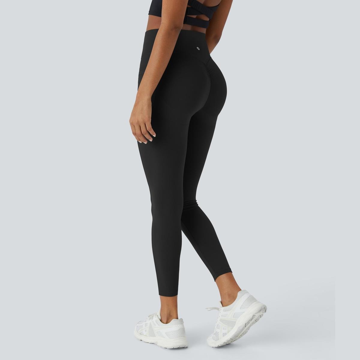 High Waisted Scrunch Butt Lifting Tummy Control Pocket Shaping Training Leggings