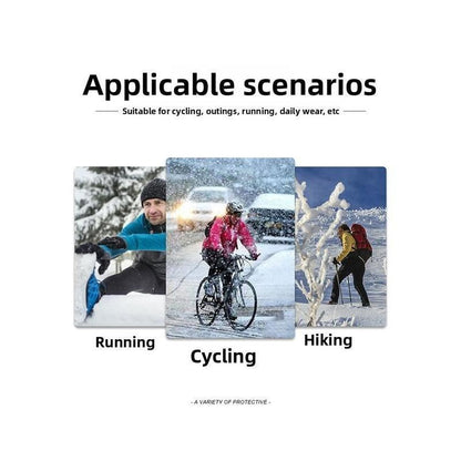Outdoor Winter Gloves Touchscreen Windproof Full-Finger Fleece Lined for Men Women Sports Travel Daily Activities Unisex