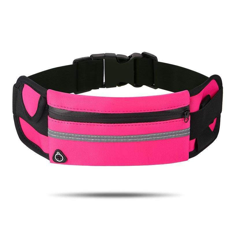 Running Belt for Women and Men, Money Belt and Running Fanny Pack, Hiking Fanny Pack, Holder for Cell Phone, Money, and Keys, Adjustable Belt Pouch fits Most Phone and Waist Sizes