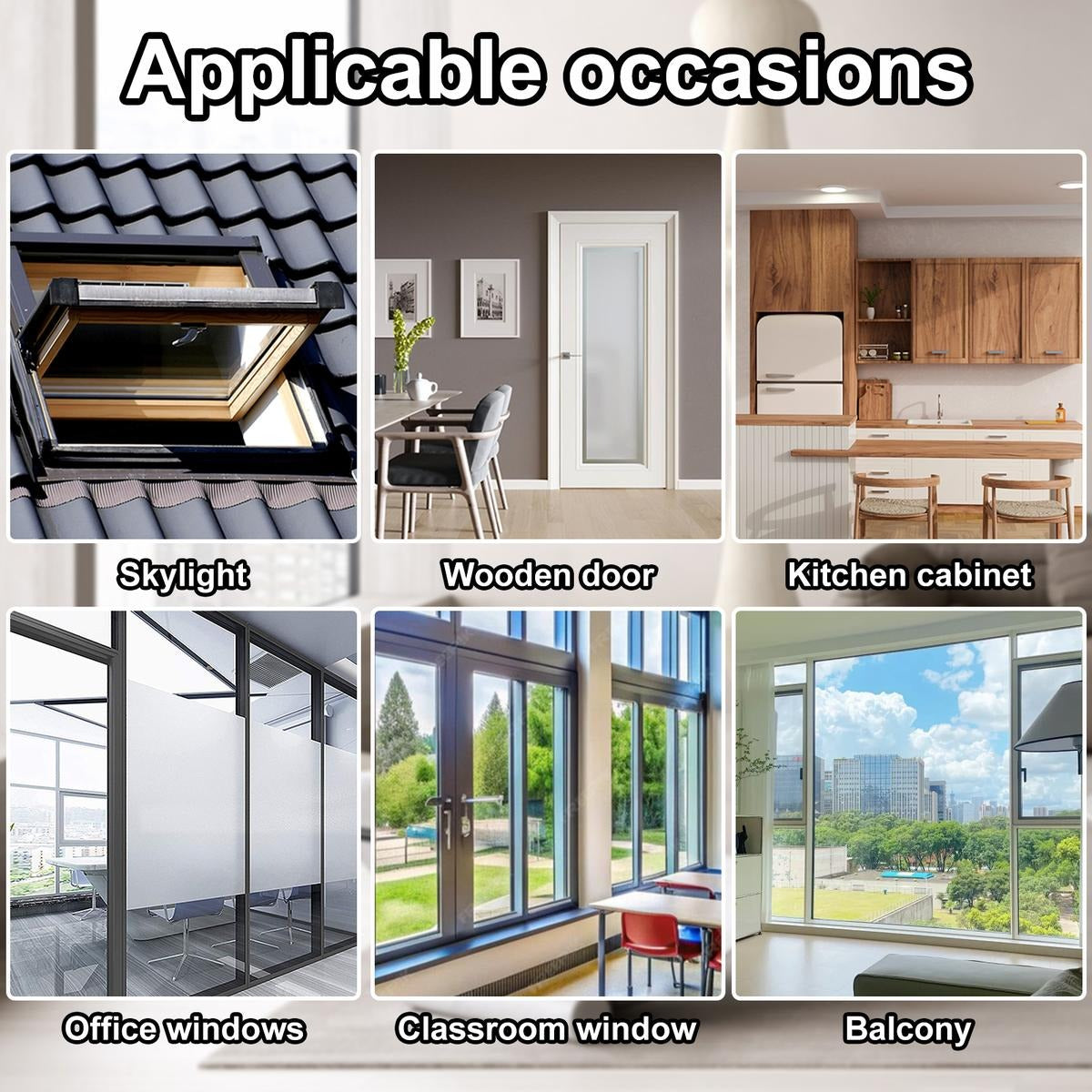 16.4Ft Door Weather Stripping, (1.38in Width) Weather Stripping Door Draft Stopper Adhesive Seal Strip Anti Draft Insulation Tape for Doors Windows and Shower Doors