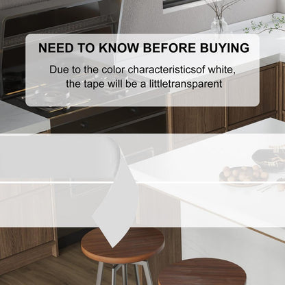 16.4Ft Door Weather Stripping, (1.38in Width) Weather Stripping Door Draft Stopper Adhesive Seal Strip Anti Draft Insulation Tape for Doors Windows and Shower Doors