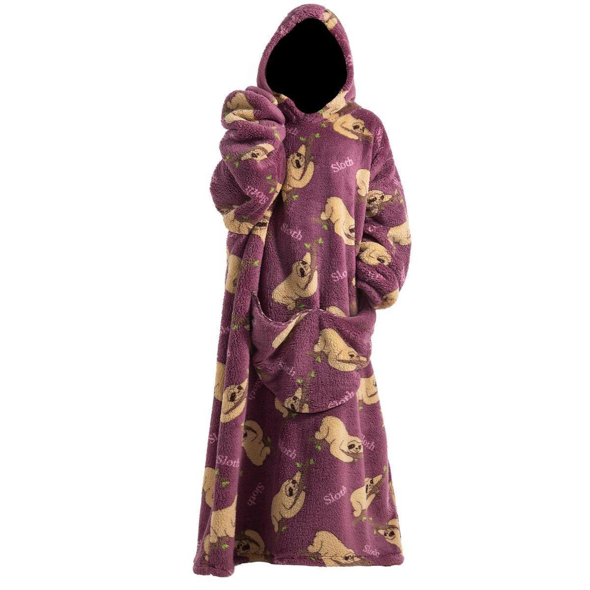 Oversized Wearable Blanket Hoodie for Women & Adults, Super Soft, Warm & Cozy with Giant Front Pocket, Perfect Christmas & Valentine's Day Gift