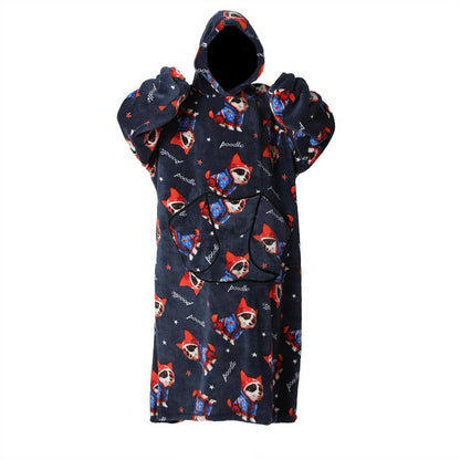 Oversized Wearable Blanket Hoodie for Women & Adults, Super Soft, Warm & Cozy with Giant Front Pocket, Perfect Christmas & Valentine's Day Gift