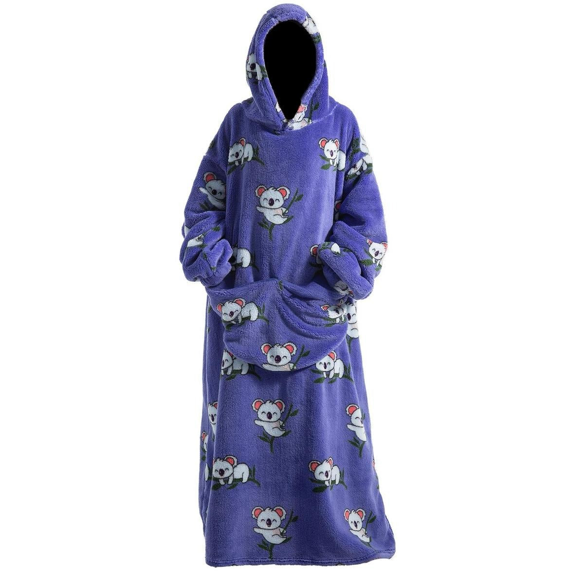 Oversized Wearable Blanket Hoodie for Women & Adults, Super Soft, Warm & Cozy with Giant Front Pocket, Perfect Christmas & Valentine's Day Gift