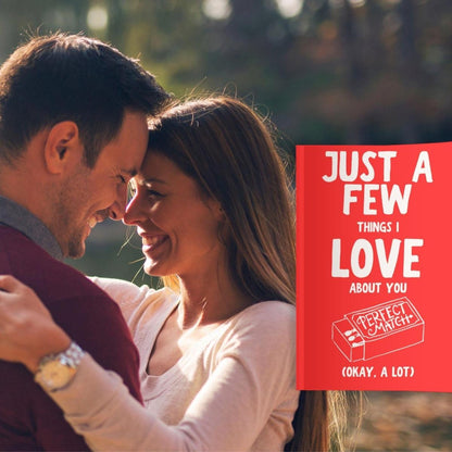 Just A Few Things I Love About You (Okay, A Lot) Romantic Couples Fill-In-The-Blank Gift Book. Love Letter Gift for Valentines Day, Anniversary, Birthday by LARKINROAD