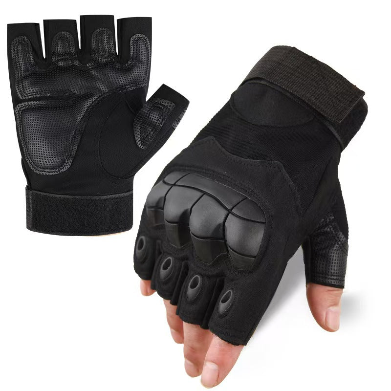 Tactical Full Finger Gloves - Soft Knuckle Protection, Touchscreen Non-Slip Breathable, For Outdoor Sports Motorcycle Riding Training Hunting, Men Women Work Gloves Father Gifts # dealsforyoudays