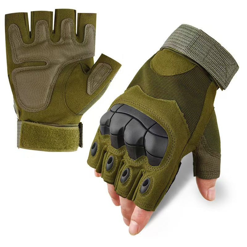 Tactical Full Finger Gloves - Soft Knuckle Protection, Touchscreen Non-Slip Breathable, For Outdoor Sports Motorcycle Riding Training Hunting, Men Women Work Gloves Father Gifts # dealsforyoudays