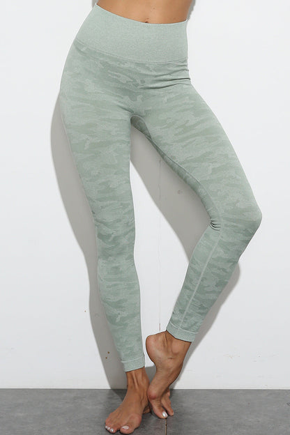 Yoga Bra Set Knitted High-Waisted Casual Fitness Butt-Lifting Leggings Shaping