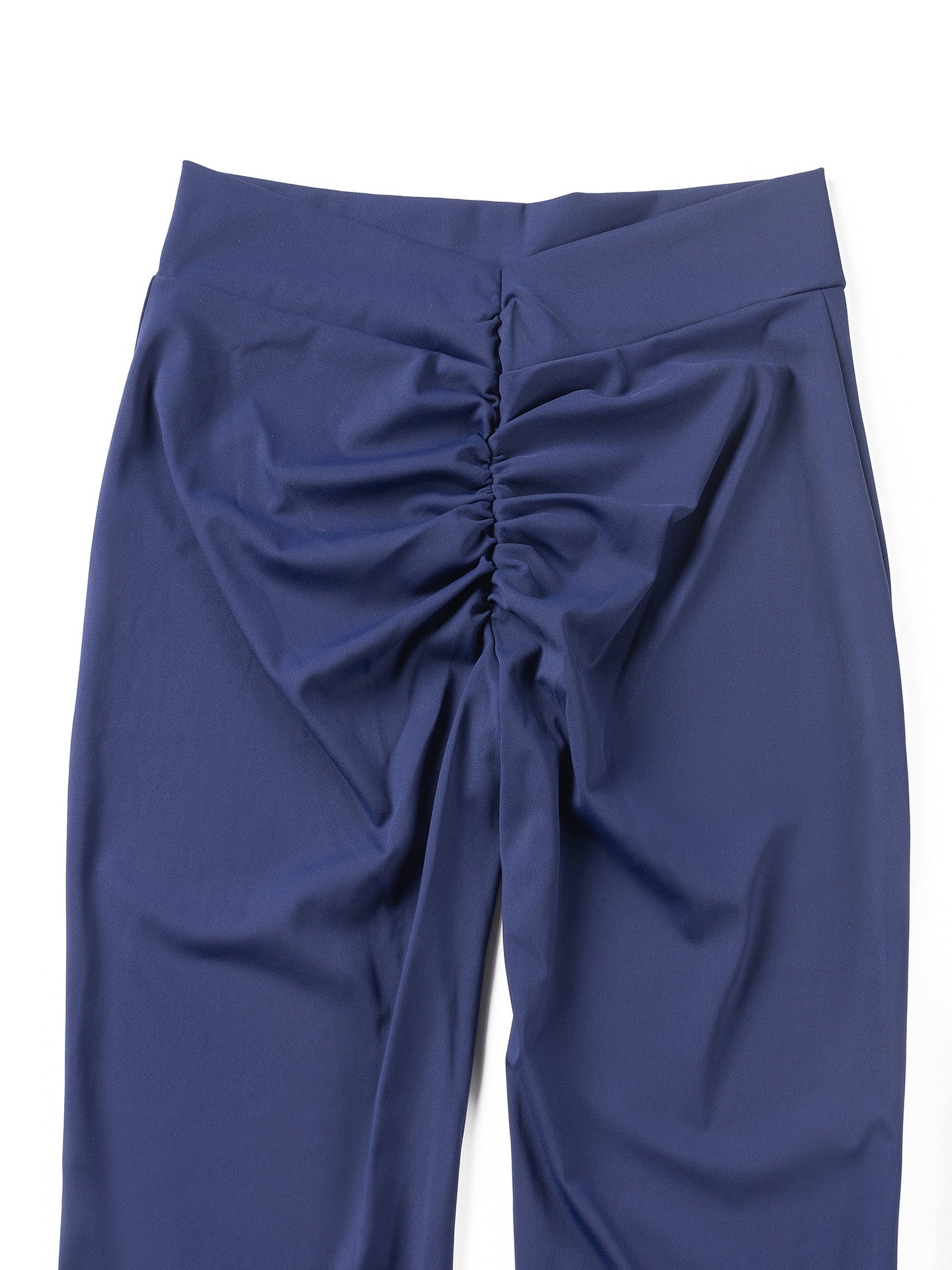 Women's High-Waisted Butt-Lifting Fitness Long Pants for Running, Slimming, Yoga, and Bell-Bottom Pants