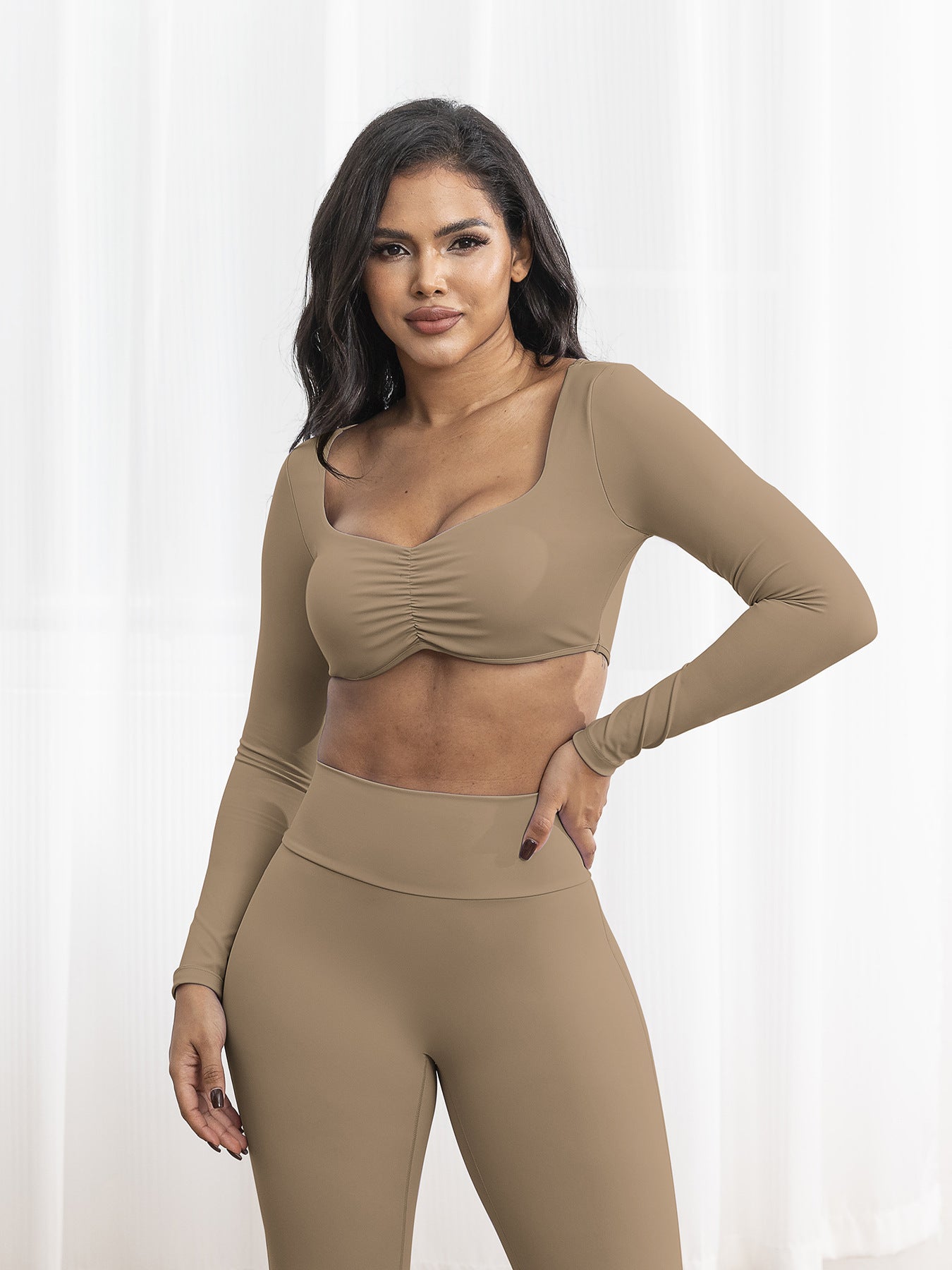 Casual Outdoor Fitness Yoga Clothing High-Waisted Butt-Lifting Training Clothing Yoga Pants for Women