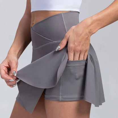 Women's High Waisted Pleated Tennis Golf Skorts