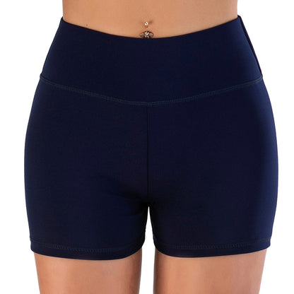 Yoga Clothing Fitness Running Breathable Sports Butt-Lifting Tight-Fitting Three-Quarter Yoga Pants Peach Butt Shorts