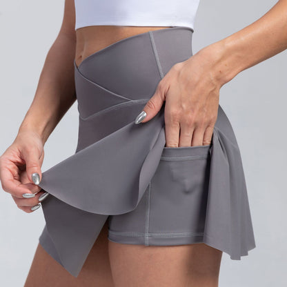 Women's High Waisted Pleated Tennis Golf Skorts