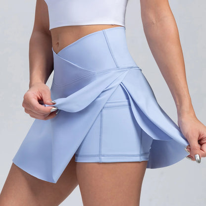 Women's High Waisted Pleated Tennis Golf Skorts