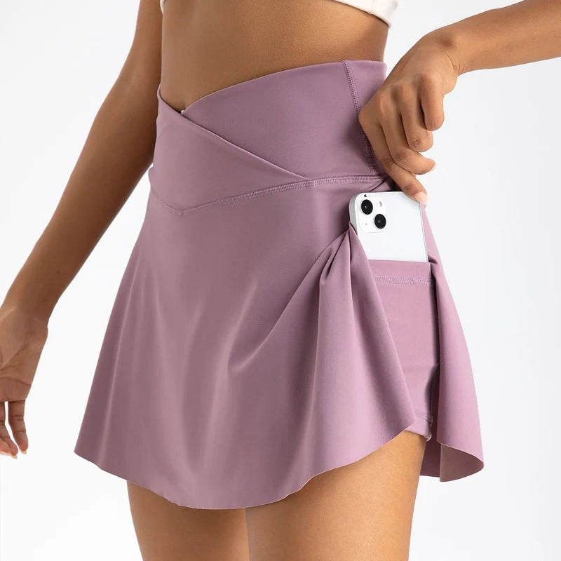 Women's High Waisted Pleated Tennis Golf Skorts