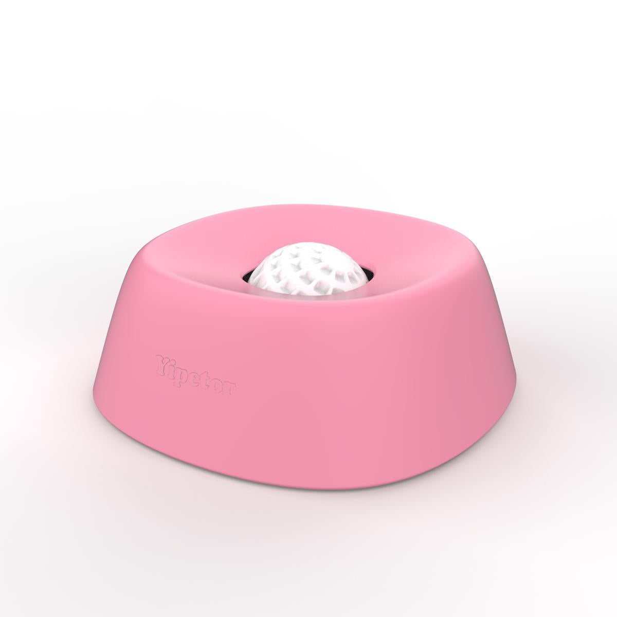 Slow Feeder Dog Bowls for Liquid Treat, [Built-in Rolling Ball] No Spill Bone Broth Dog Licking Bowl, Multi-Purpose Puppy Yogurt Feeder Bowl for All Breeds Dietary Supplement/Post-op Nutrition Feeding